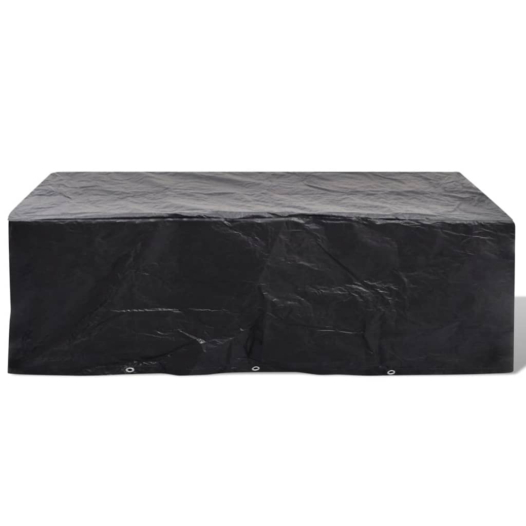 8719883809502_g_en_hd_2 vidaXL Garden Furniture Covers 2 pcs 8 Person Poly Rattan Set 10 Eyelets 300x140 cm - Image 3
