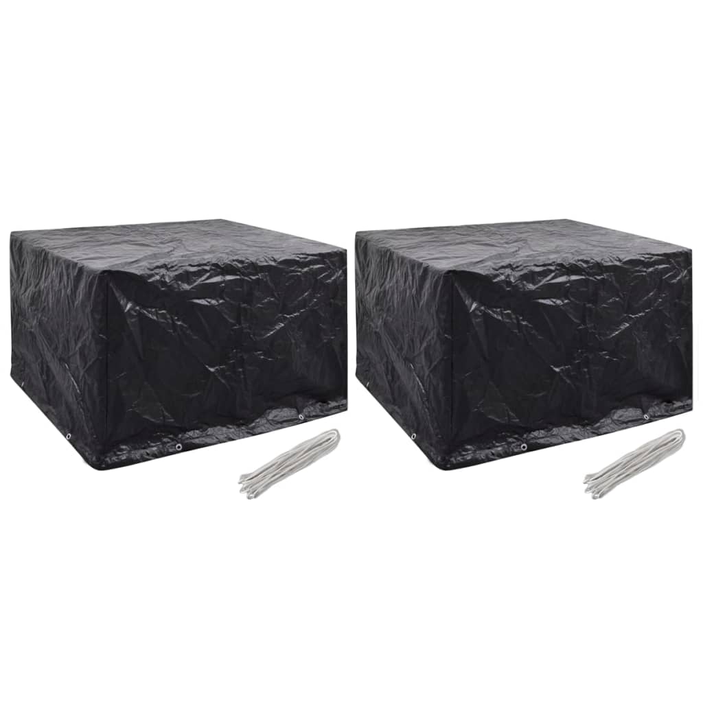 8719883809533_a_en_hd_1 vidaXL Garden Furniture Covers 2 pcs 8 Eyelets 135x135x90 cm - Image 1