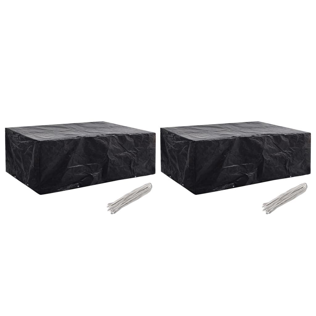 8719883809571_a_en_hd_1 vidaXL Garden Furniture Covers 2 pcs 8 Eyelets 242x162x100 cm - Image 1