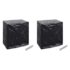 vidaXL Garden Furniture Covers 2 pcs Tabletennis Table 8 Eyelets 160x55x182 cm