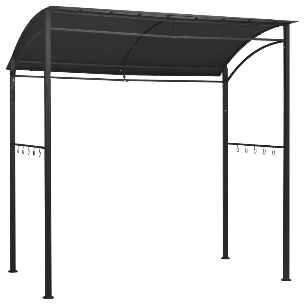8719883809755_a_en_hd_1 vidaXL BBQ Gazebo 215x150x220 cm Anthracite Steel - Image 2