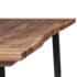 vidaXL Dining Table Solid Acacia Wood 180x90 cm - Image 6