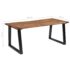 vidaXL Dining Table Solid Acacia Wood 180x90 cm - Image 7