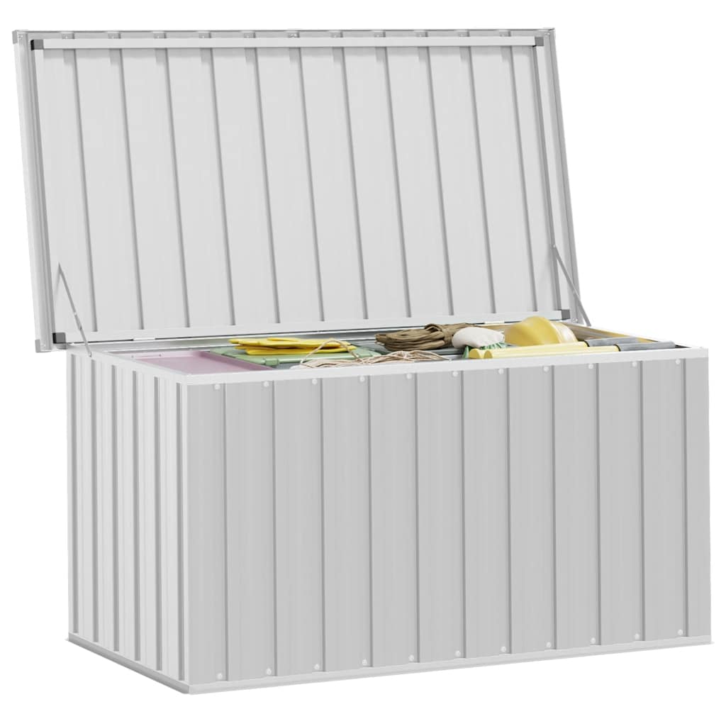 8719883811123_g_en_hd_2 vidaXL Garden Storage Box Grey 129x67x65 cm - Image 4