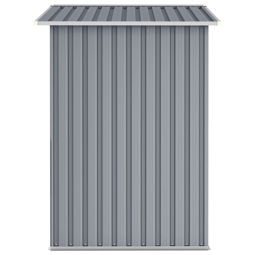 8719883811482_g_en_hd_3 vidaXL Garden Shed Grey 205x129x183 cm Galvanised Steel - Image 4