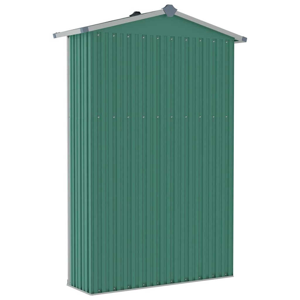8719883811512_g_en_hd_4 vidaXL Garden Shed Green 116x45x175 cm Galvanised Steel - Image 6