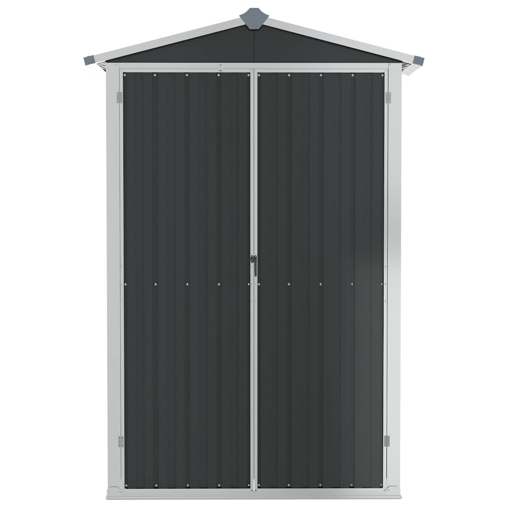 8719883811536_g_en_hd_2 vidaXL Garden Shed Anthracite 116x45x175 cm Galvanised Steel - Image 4