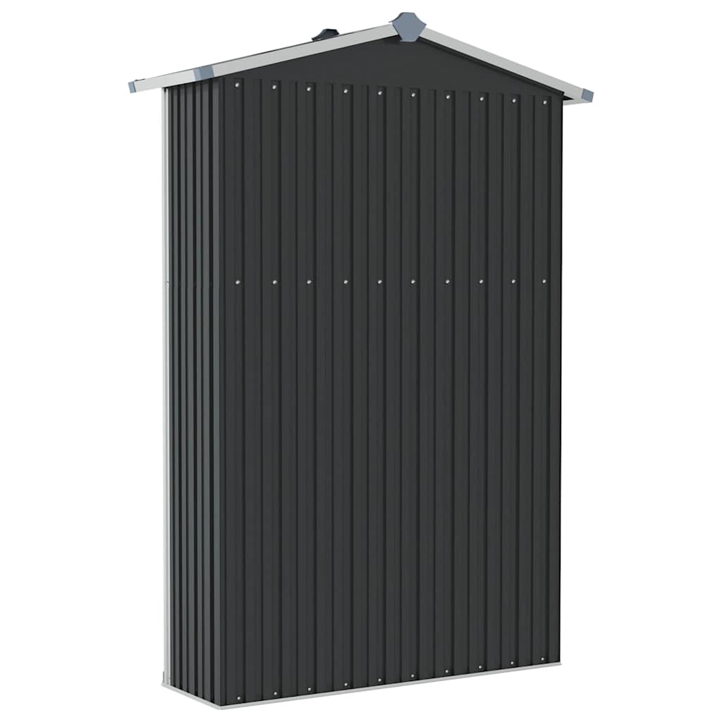 8719883811536_g_en_hd_4 vidaXL Garden Shed Anthracite 116x45x175 cm Galvanised Steel - Image 6