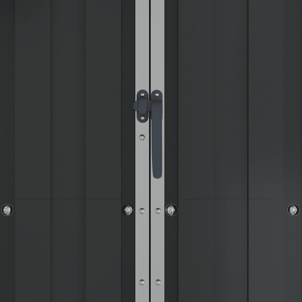 8719883811536_g_en_hd_5 vidaXL Garden Shed Anthracite 116x45x175 cm Galvanised Steel - Image 7