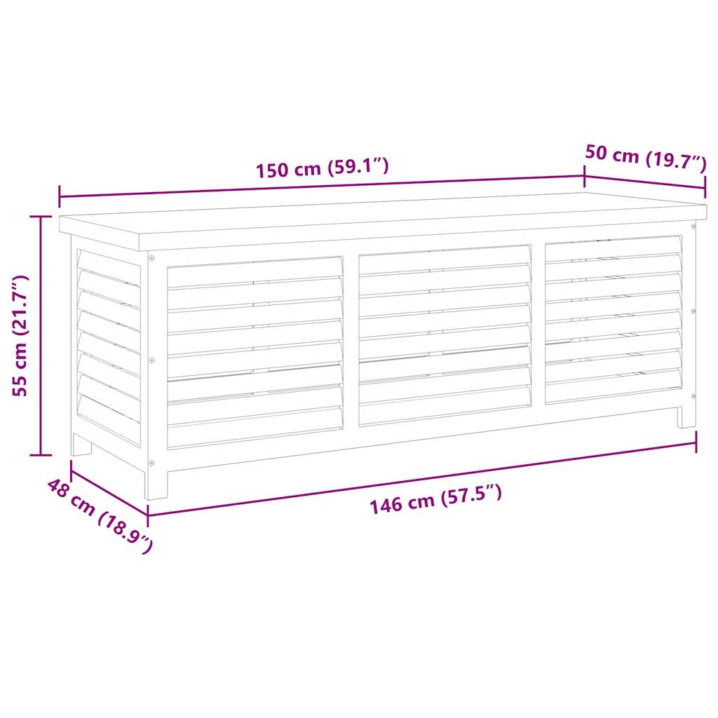 8719883811758_g_en_hd_8 vidaXL Garden Storage Box 150x50x55 cm Solid Eucalyptus Wood - Image 10