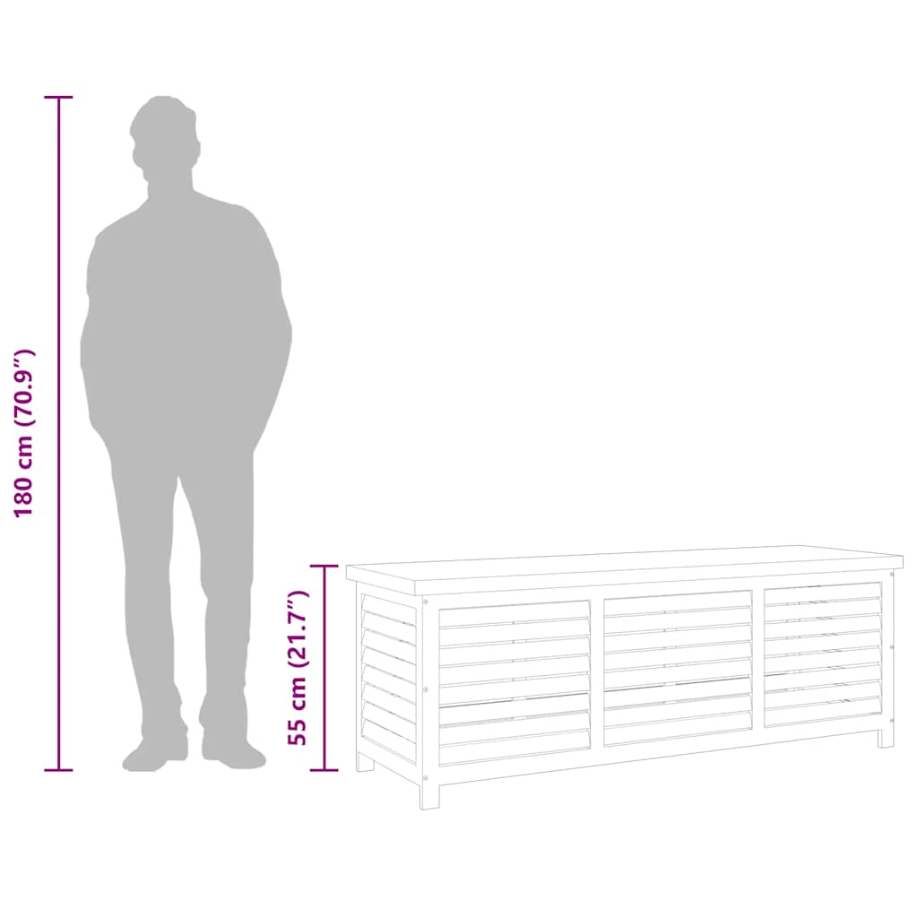 8719883811758_g_en_hd_9 vidaXL Garden Storage Box 150x50x55 cm Solid Eucalyptus Wood - Image 11