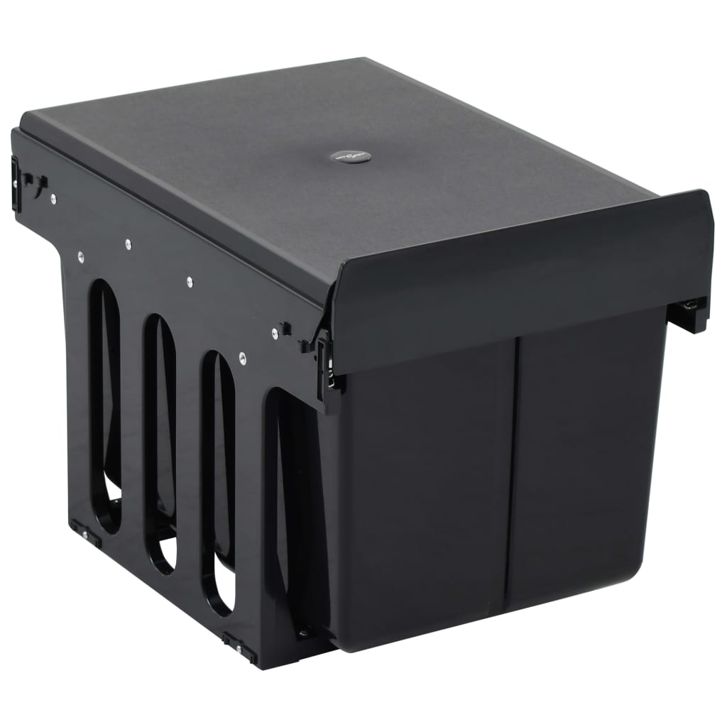 8719883811918_g_en_hd_1 vidaXL Kitchen Cupboard Pull-out Dustbin Soft-Close 36 L - Image 2