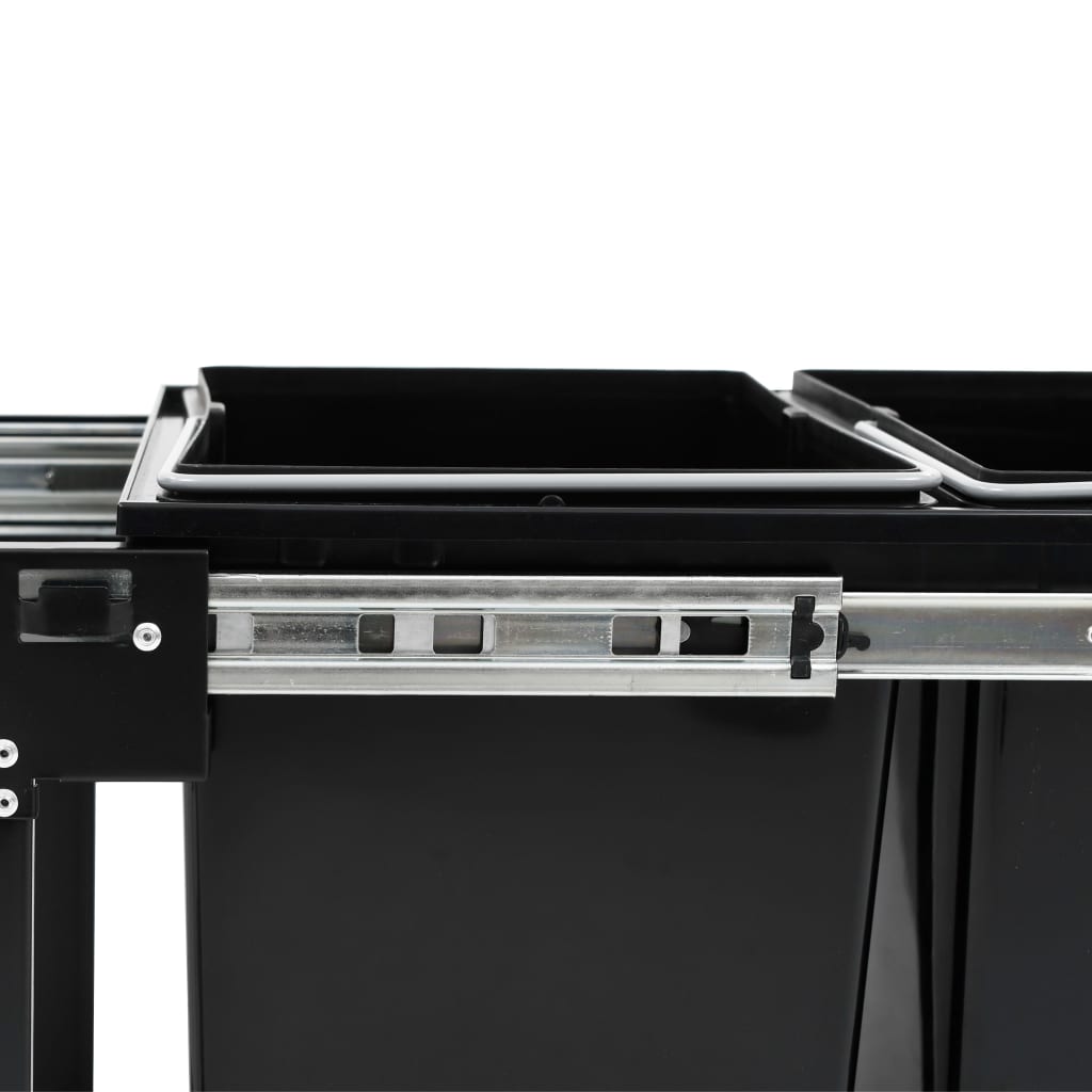 8719883811925_g_en_hd_5 vidaXL Kitchen Cupboard Pull-out Dustbin Soft-Close 36 L - Image 6