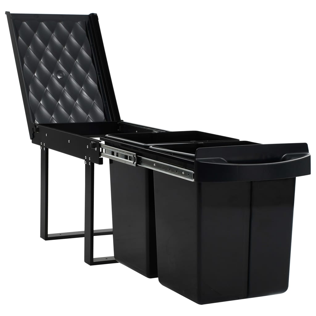 8719883811932_g_en_hd_3 vidaXL Kitchen Cupboard Pull-out Dustbin Soft-Close 48 L - Image 4