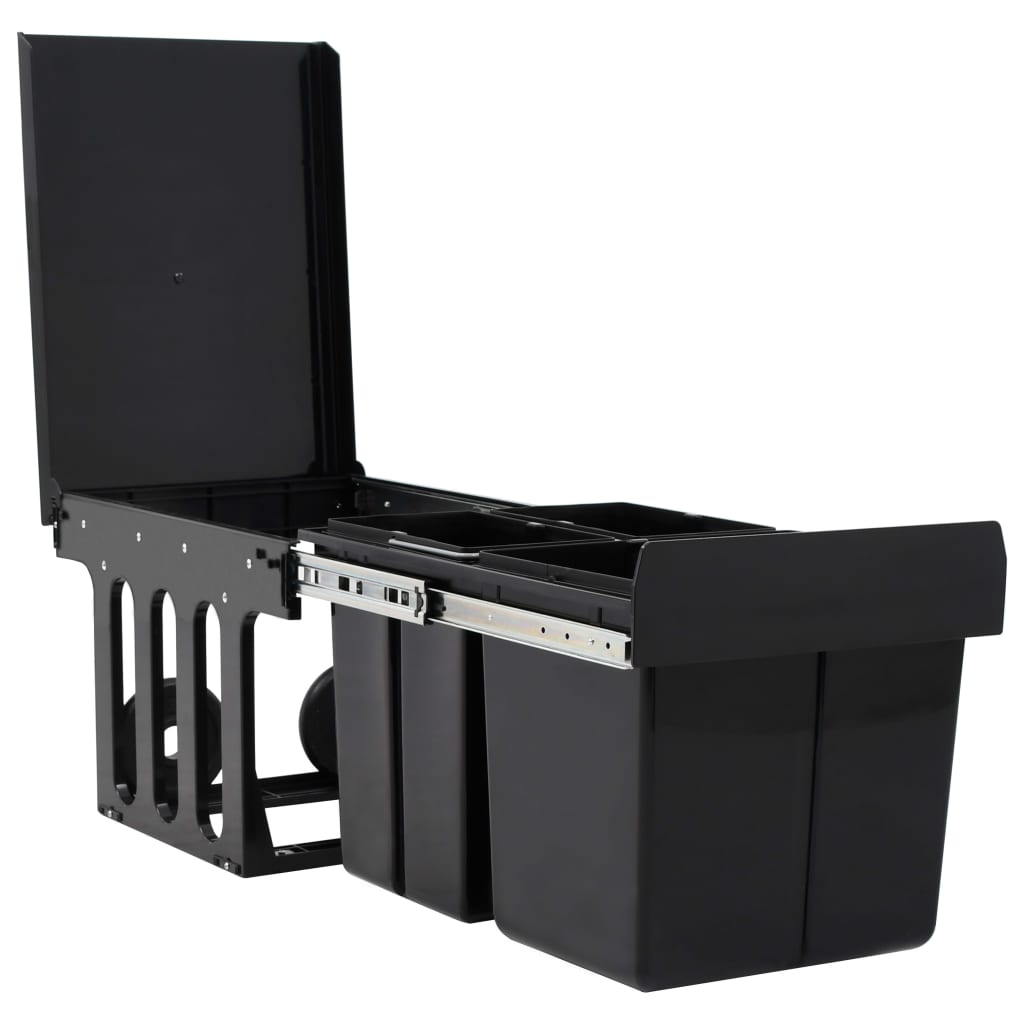 8719883811949_g_en_hd_3 vidaXL Kitchen Cupboard Pull-out Dustbin Soft-Close 48 L - Image 4