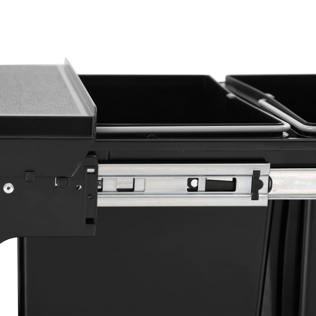 8719883811949_g_en_hd_5 vidaXL Kitchen Cupboard Pull-out Dustbin Soft-Close 48 L - Image 6