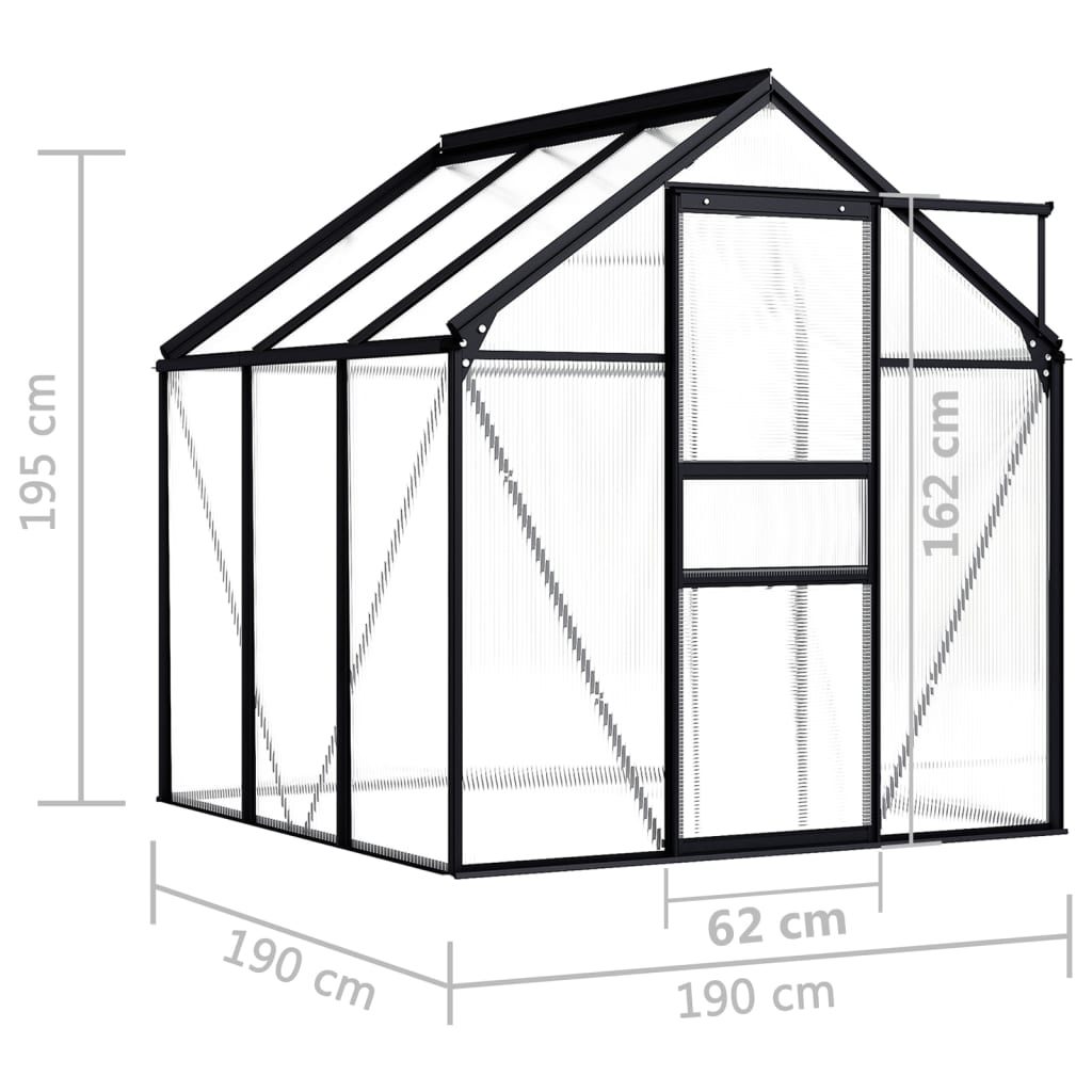 8719883813943_g_en_hd_5 vidaXL Greenhouse Anthracite Aluminium 3.61 m² - Image 7