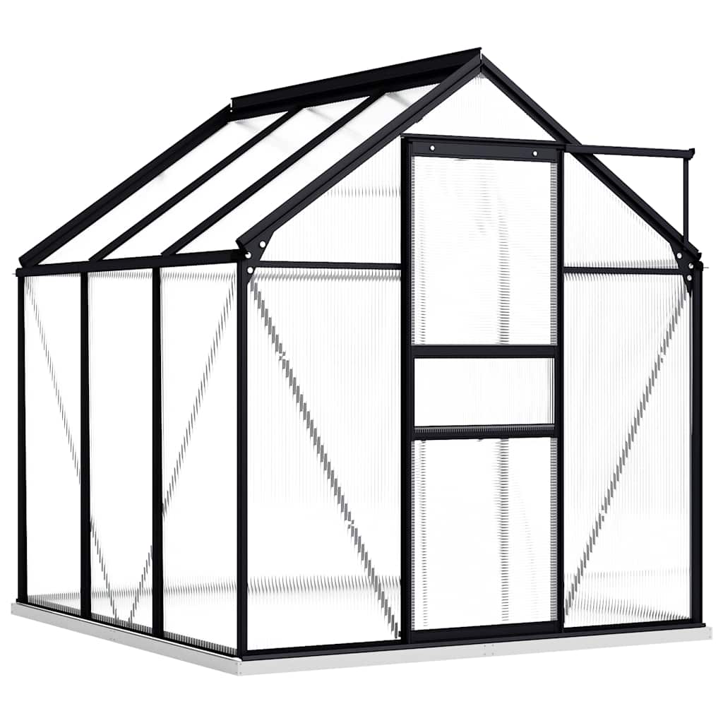 8719883814001_a_en_hd_1 vidaXL Greenhouse with Base Frame Anthracite Aluminium 3.61 m² - Image 2