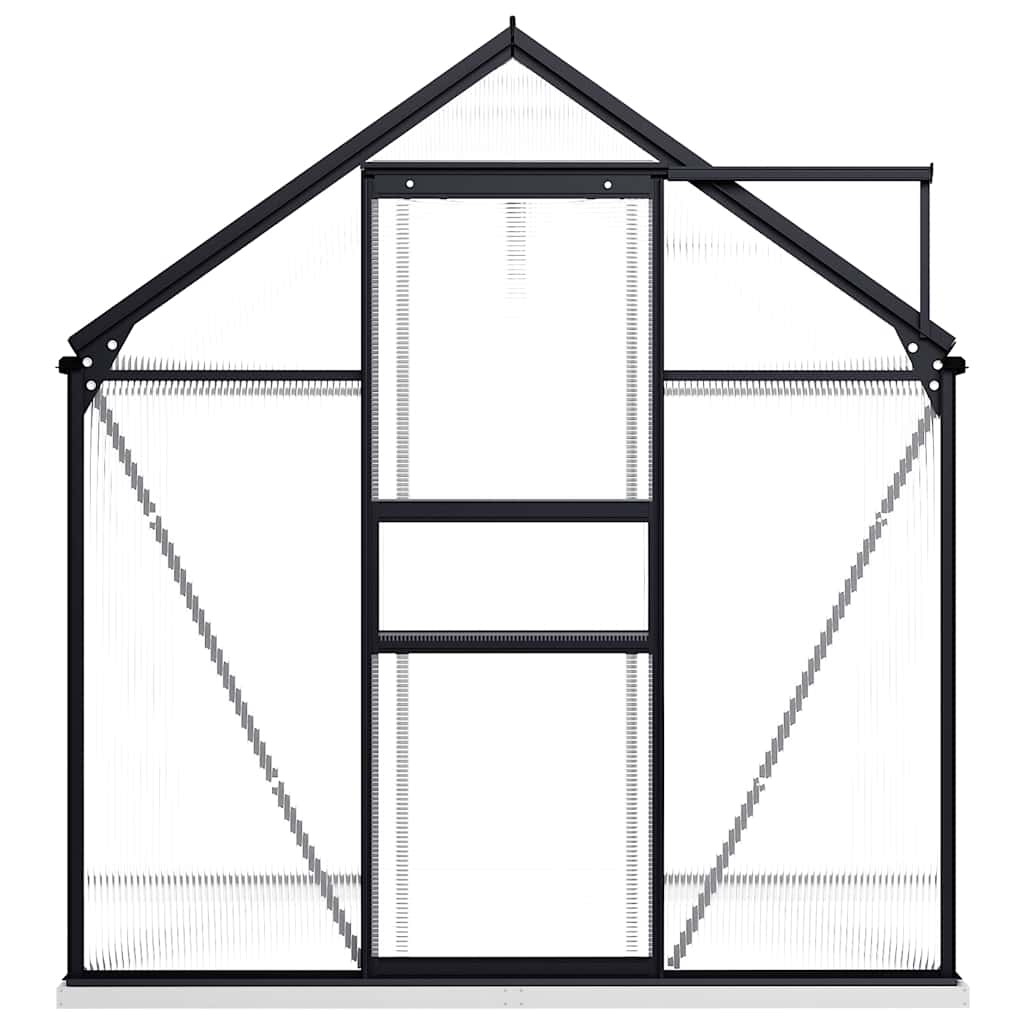 8719883814001_g_en_hd_1 vidaXL Greenhouse with Base Frame Anthracite Aluminium 3.61 m² - Image 3