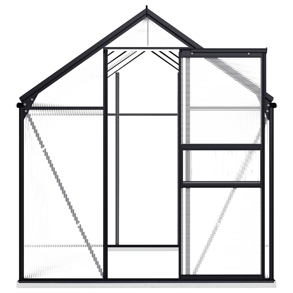 8719883814018_g_en_hd_2 vidaXL Greenhouse with Base Frame Anthracite Aluminium 4.75 m² - Image 4