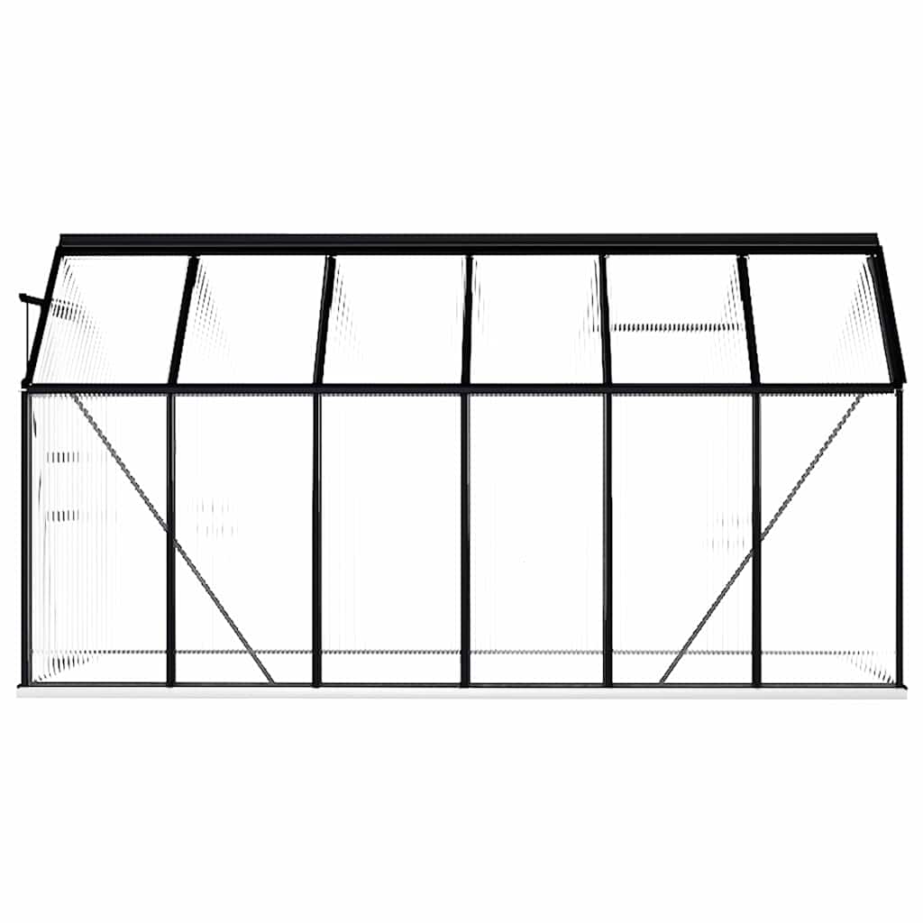 8719883814032_g_en_hd_3 vidaXL Greenhouse with Base Frame Anthracite Aluminium 7.03 m² - Image 4