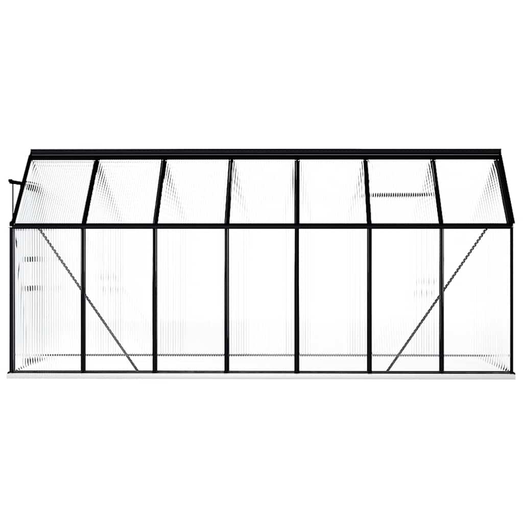 8719883814049_g_en_hd_3 vidaXL Greenhouse with Base Frame Anthracite Aluminium 8.17 m² - Image 5