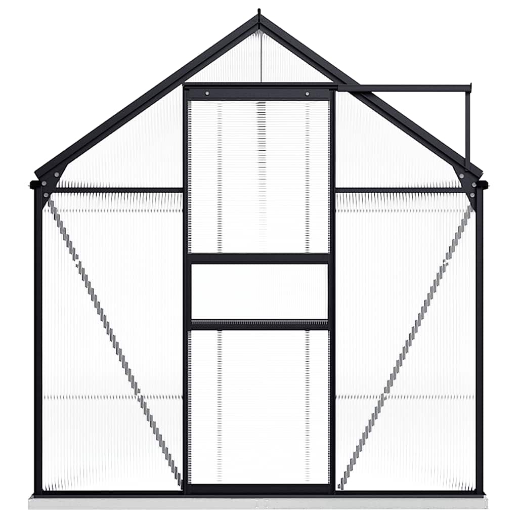 8719883814056_a_en_hd_1 vidaXL Greenhouse with Base Frame Anthracite Aluminium 9.31 m² - Image 2
