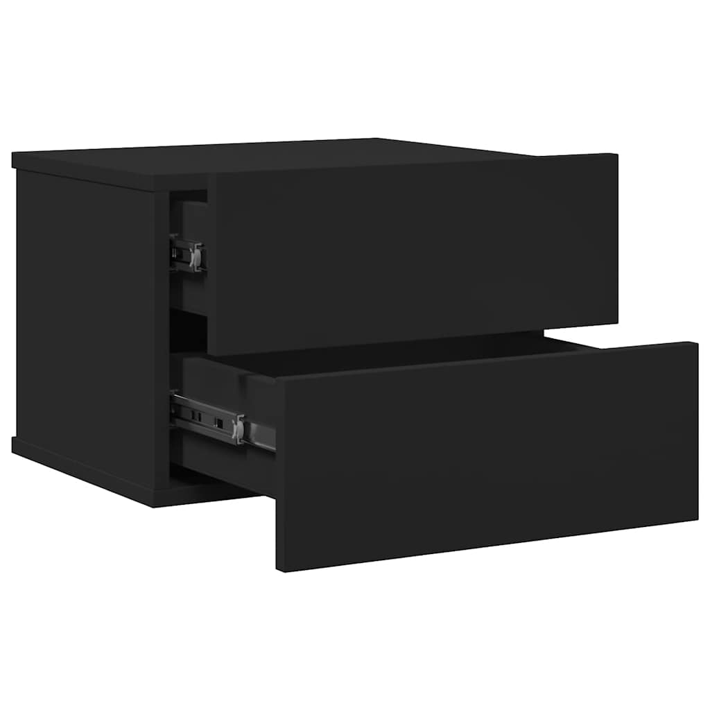 8719883816500_g_en_hd_5 vidaXL Bedside Cabinet Black 40x30x30 cm Engineered Wood - Image 7