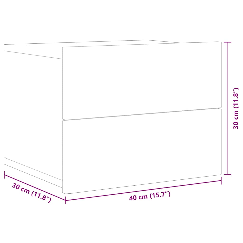 8719883816500_g_en_hd_9 vidaXL Bedside Cabinet Black 40x30x30 cm Engineered Wood - Image 11