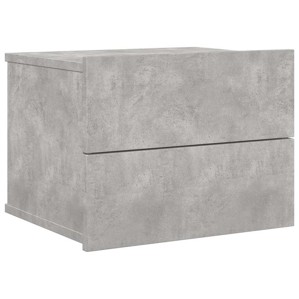 8719883816562_a_en_hd_1 vidaXL Bedside Cabinet Concrete Grey 40x30x30 cm Engineered Wood - Image 2