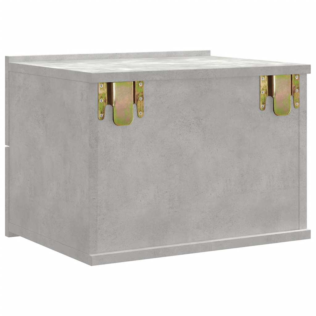 8719883816562_g_en_hd_4 vidaXL Bedside Cabinet Concrete Grey 40x30x30 cm Engineered Wood - Image 6