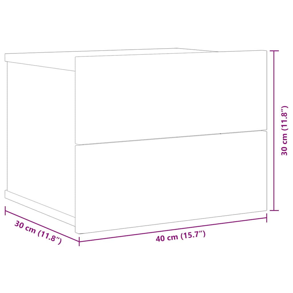 8719883816562_g_en_hd_9 vidaXL Bedside Cabinet Concrete Grey 40x30x30 cm Engineered Wood - Image 11