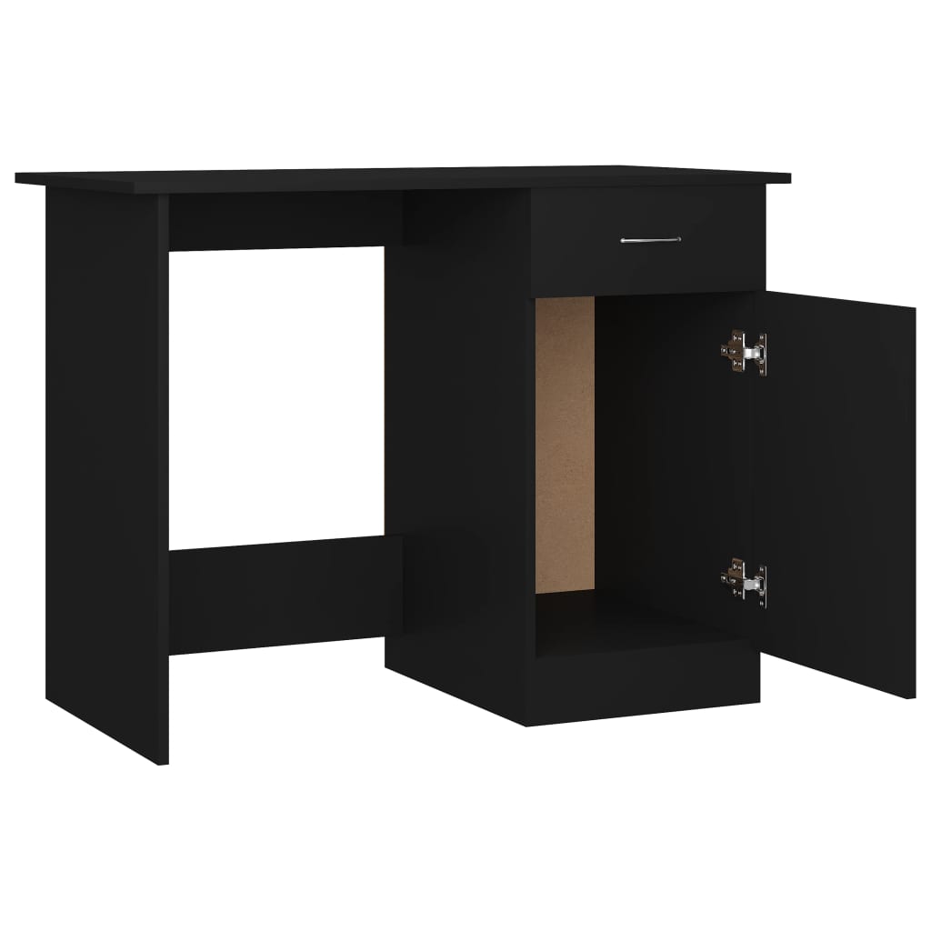 8719883816760_g_en_hd_3 vidaXL Desk Black 100x50x76 cm Engineered Wood - Image 6