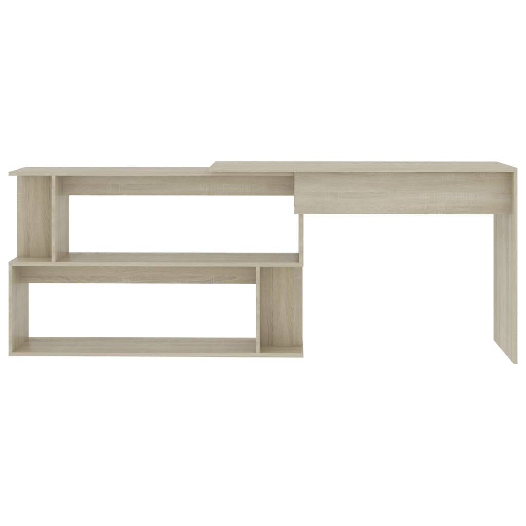 8719883816876_g_en_hd_2 vidaXL Corner Desk Sonoma Oak 200x50x76 cm Engineered Wood - Image 5