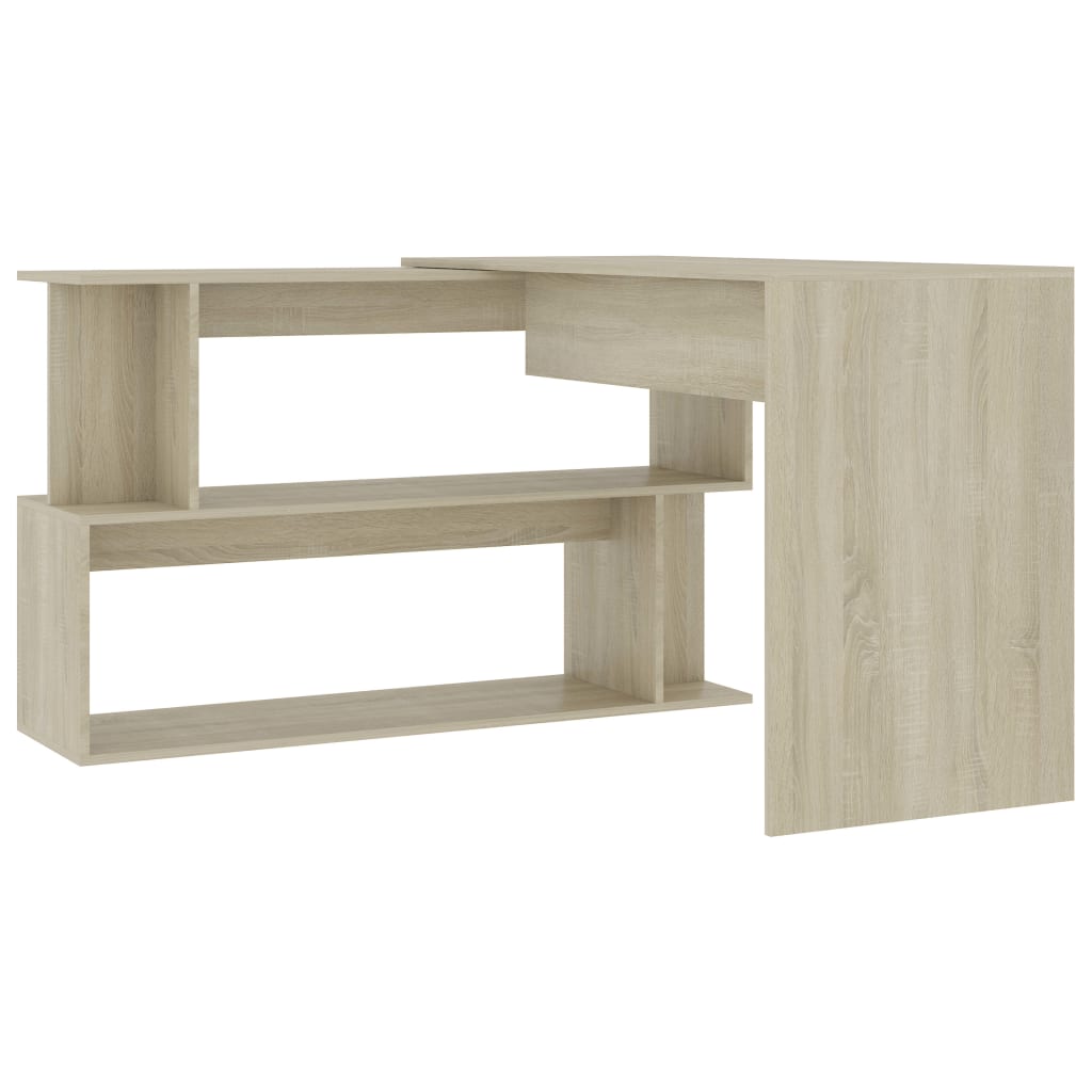 8719883816876_g_en_hd_3 vidaXL Corner Desk Sonoma Oak 200x50x76 cm Engineered Wood - Image 6