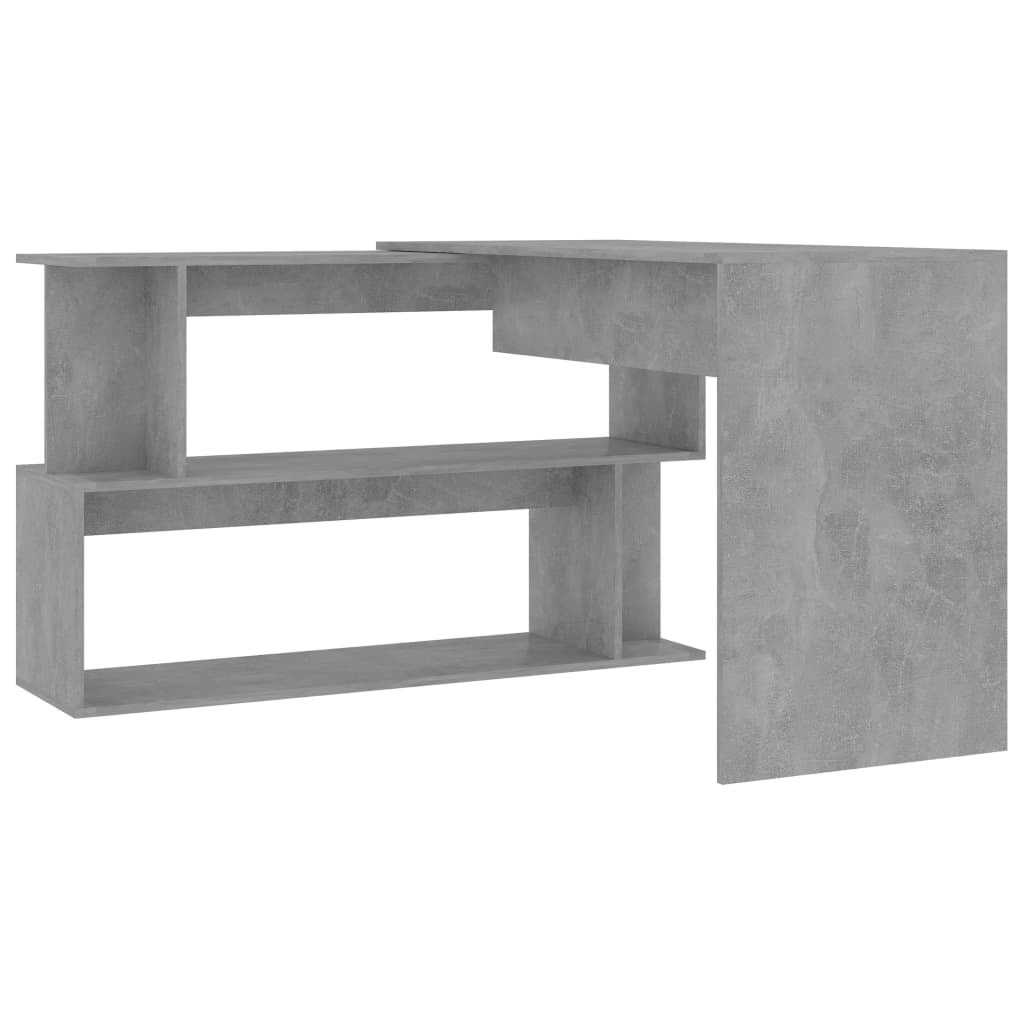 8719883816883_g_en_hd_3 vidaXL Corner Desk Concrete Grey 200x50x76 cm Engineered Wood - Image 6