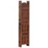 vidaXL Hand carved 5-Panel Room Divider Brown 200x165 cm Solid Mango Wood - Image 2