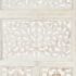 vidaXL Hand carved 4-Panel Room Divider White 160x165 cm Solid Mango Wood - Image 4