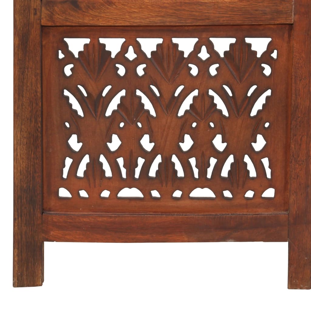 8719883818016_g_en_hd_4 vidaXL Hand Carved 3-Panel Room Divider Brown 120x165 cm Solid Mango Wood - Image 5
