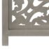 vidaXL Hand carved 3-Panel Room Divider Grey 120x165 cm Solid Mango Wood - Image 5