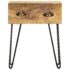 vidaXL Bedside Cabinet 40x30x50 cm Solid Mango Wood - Image 2