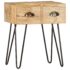 vidaXL Bedside Cabinet 40x30x50 cm Solid Mango Wood - Image 9
