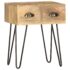 vidaXL Bedside Cabinet 40x30x50 cm Solid Mango Wood - Image 10