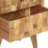vidaXL Bedside Cabinet 40x30x50 cm Solid Mango Wood - Image 4