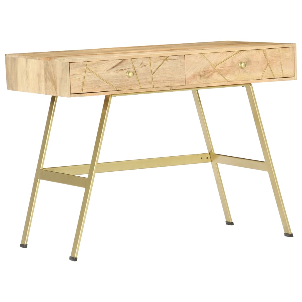 8719883818481_a_en_hd_1 vidaXL Writing Desk with Drawers 100x55x75 cm Solid Mango Wood - Image 1