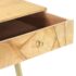 vidaXL Writing Desk with Drawers 100x55x75 cm Solid Mango Wood - Image 6