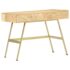 vidaXL Writing Desk with Drawers 100x55x75 cm Solid Mango Wood - Image 8