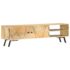 vidaXL TV Cabinet 140x30x40 cm Solid Mango Wood - Image 9