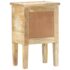 vidaXL Hand Painted Bedside Cabinet 40x30x60 cm Solid Mango Wood - Image 5