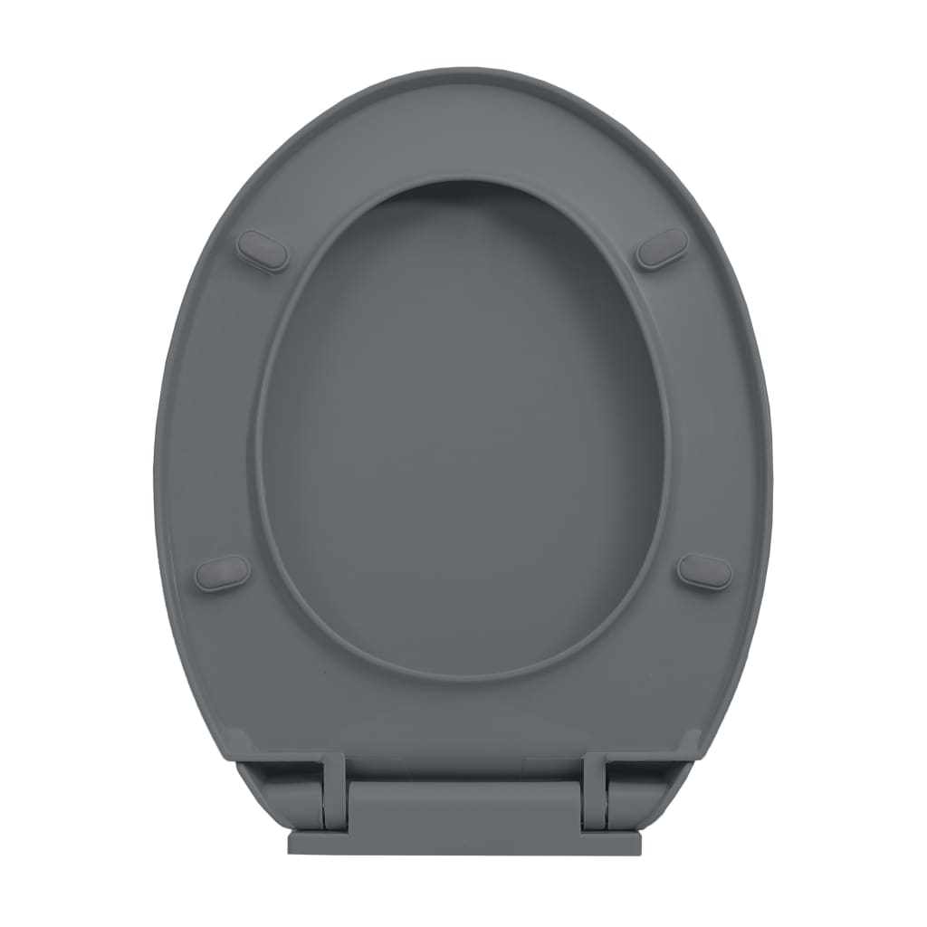 8719883818702_g_en_hd_5 vidaXL Soft-Close Toilet Seat Grey Oval - Image 6